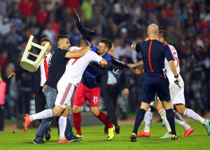 Image: Serbia vs Albania